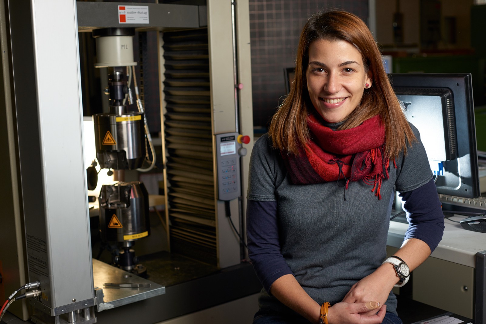 Portrait d'une chercheuse du LMM à l'EPFL