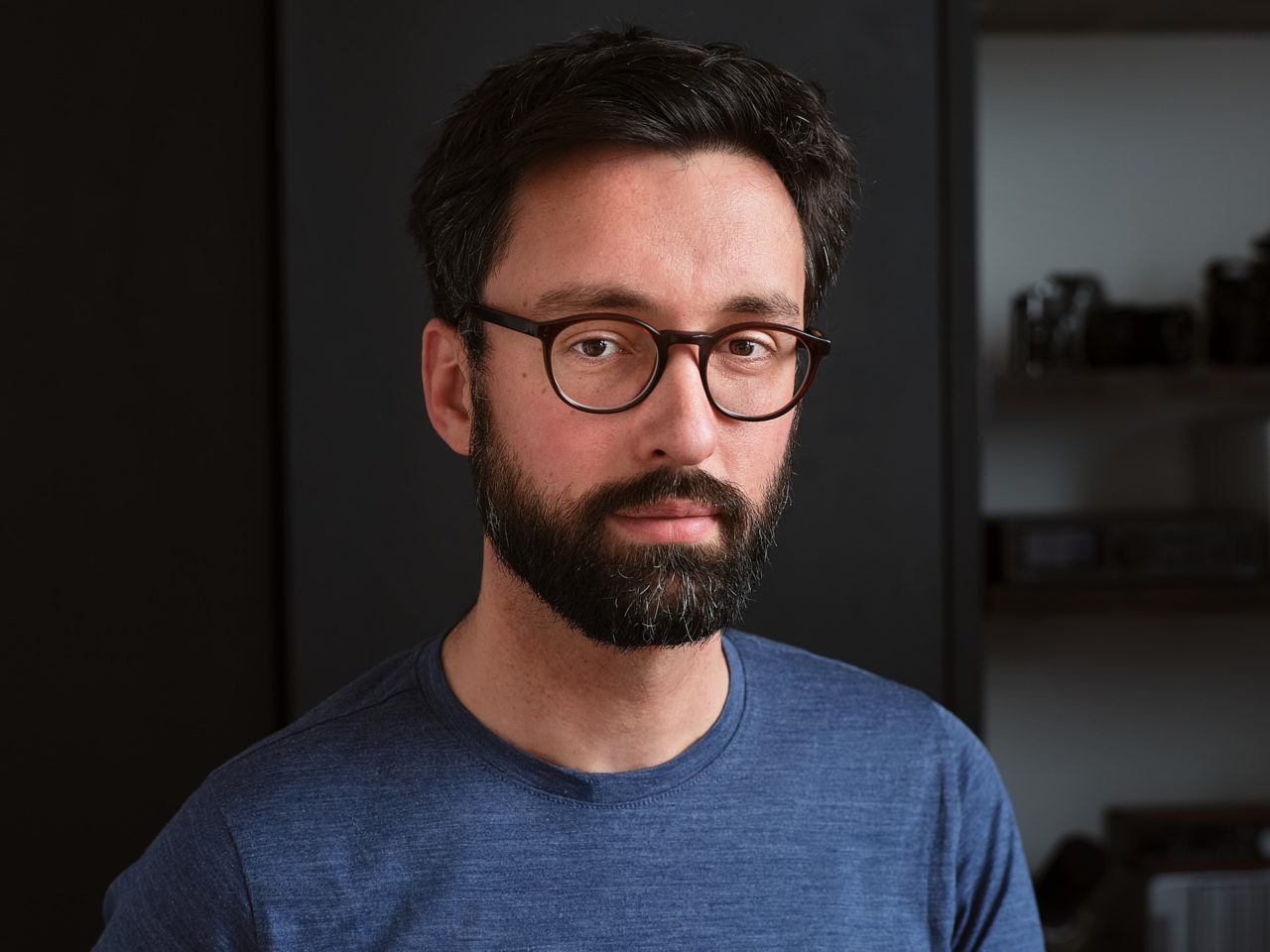 Portrait de Gilles Nahon, Photographe professionnel à Lausanne