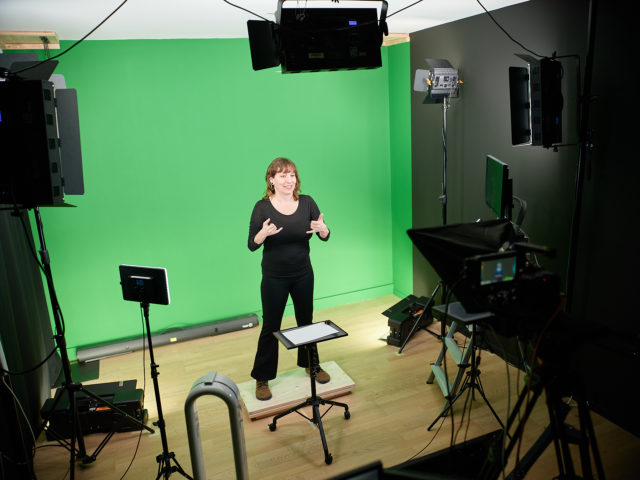 Photo reportage en langue des signes pour Cameleoon Lausanne.